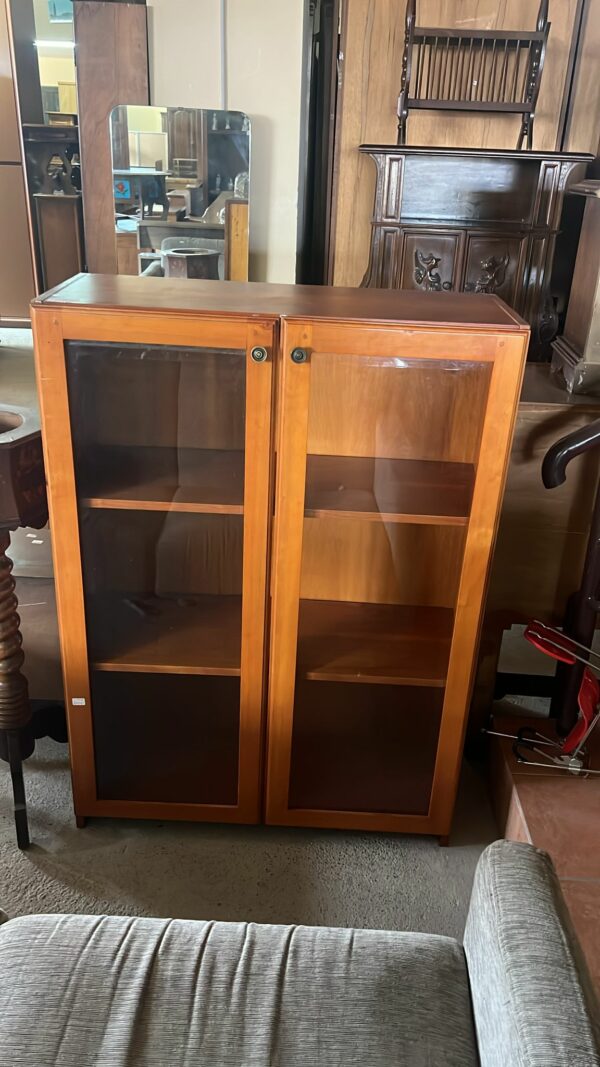 Dulap din Lemn cu Uși din Sticlă Sh de Calitate Italiană S 3018 - imagine 2